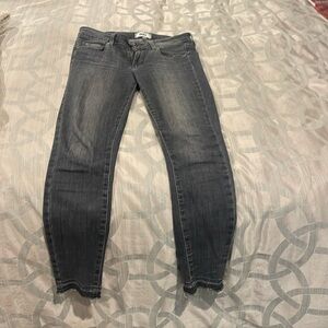 Paige, grey very comfortable & super stretchy jeans. Size 27. Great condition!